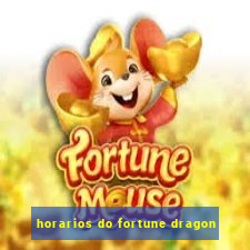 horarios do fortune dragon